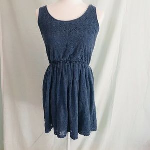 Mossimo Medium Dress Navy Bustier Sleveless